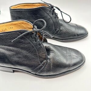 Wilkes Bashford Italian Guiana Clipper Leather Boots- Men’s Size 8.5